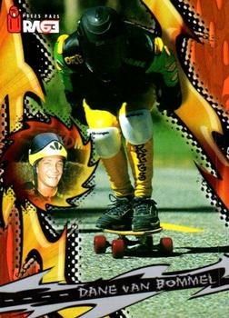 2000 Press Pass Rage Extreme Sports - Stick-It Stickers #NNO Dane Van Bommel Front